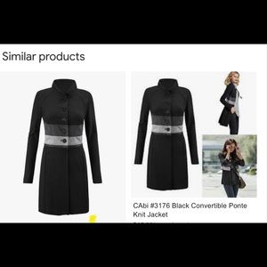 CAbi Love Carol Convertible jacket. Style #3176